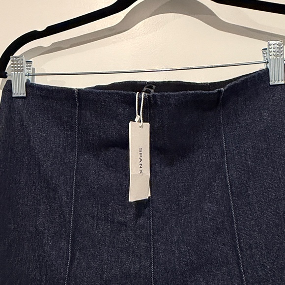 SPANX Women's Boot Cut Jeans - Dark Blue - Picture 9 of 9